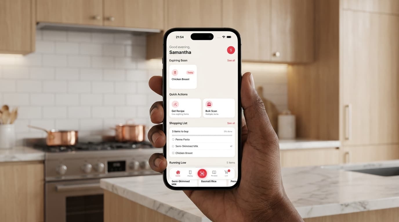 Foodat app preview